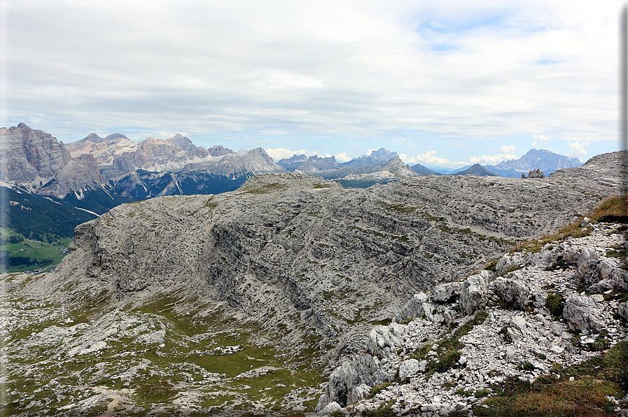 foto Dal Rifugio Puez a Badia